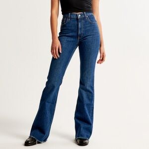 NWT Abercrombie & Fitch The Vintage Flare High Rise Size 27/4 long